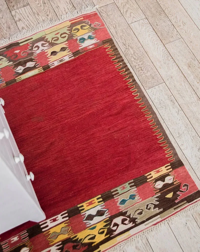 Olivier, le tapis kilim N°7