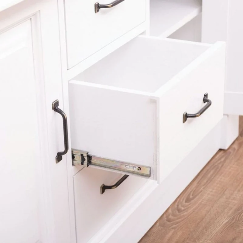 Casa Padrino Landhausstil Doppel Waschbeckenschrank Weiß / Naturfarben 150 cm