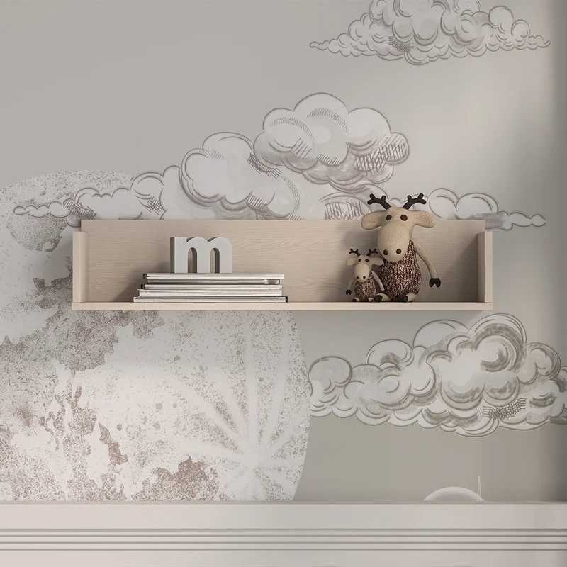 Etagère murale Alycia Beige