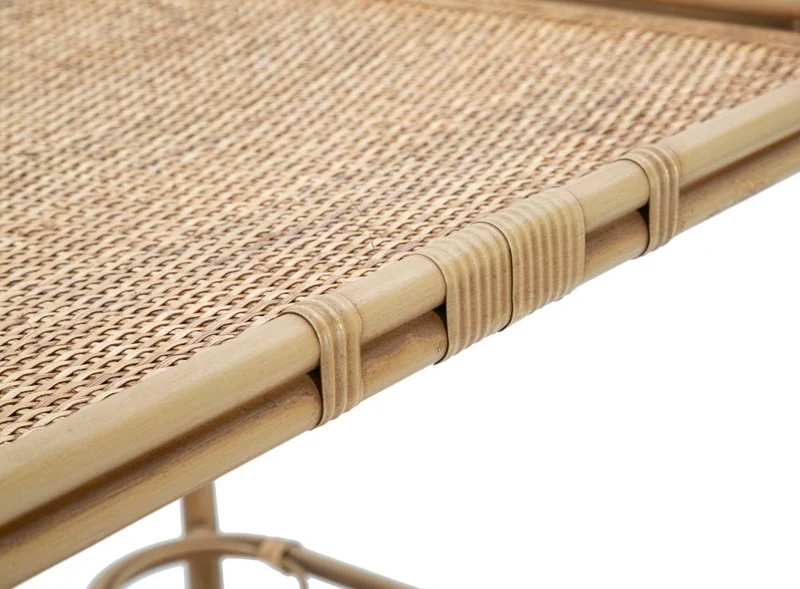 Casa Padrino Luxus Servierwagen Naturfarben - Hotel & Restaurant Accessoires