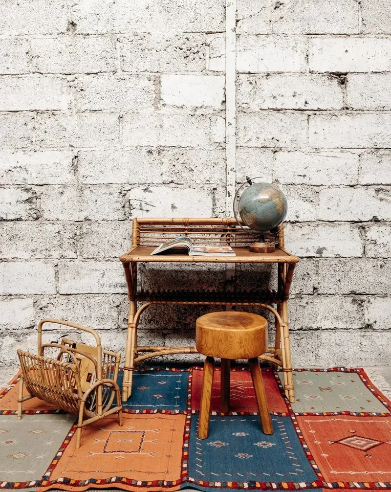 Edouard, le bureau en rotin N°307