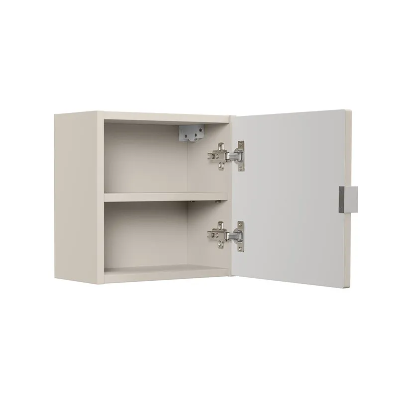 Armoire murale 1 porte Alba Cachemire
