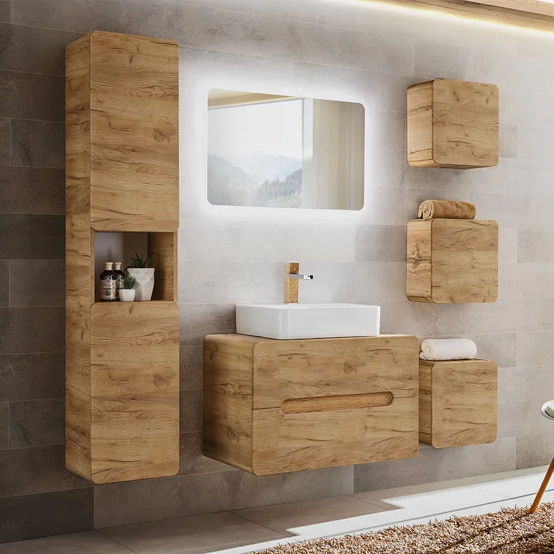 Armoire murale 1 porte Arun Bois