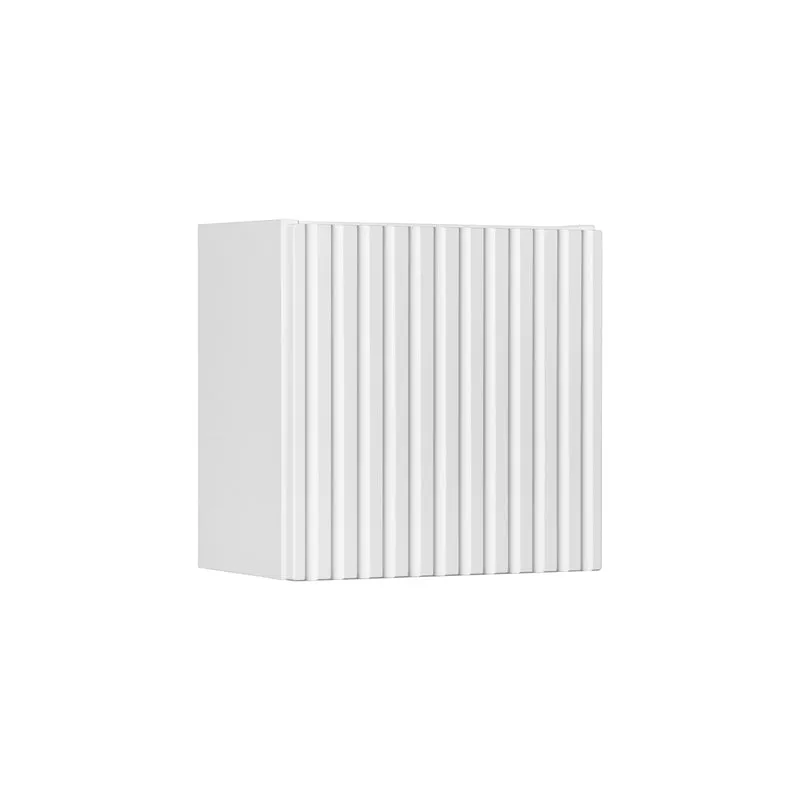 Armoire murale 1 porte Riva Blanc