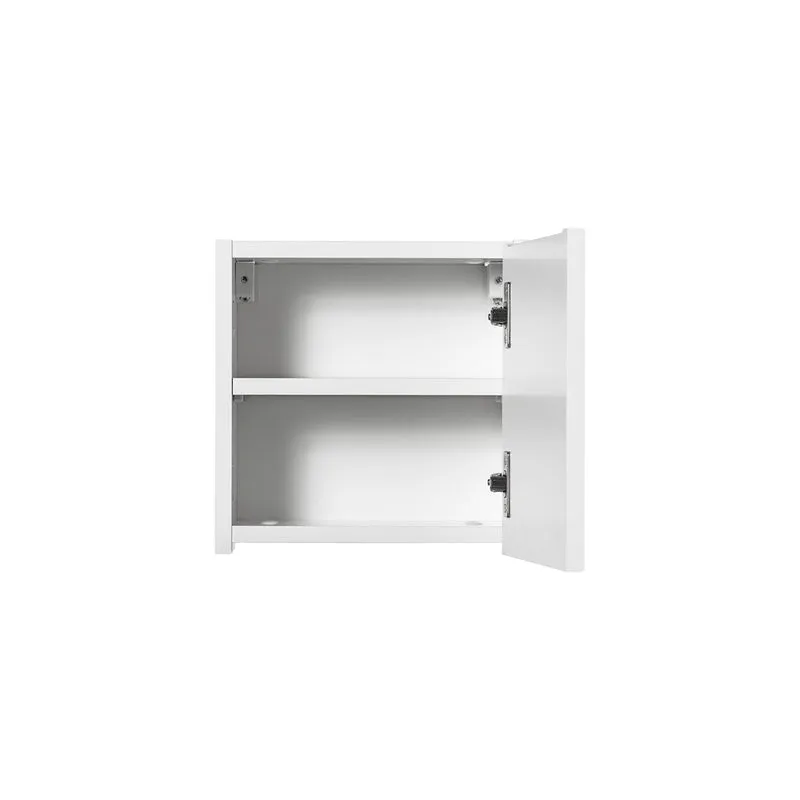 Armoire murale 1 porte Riva Blanc