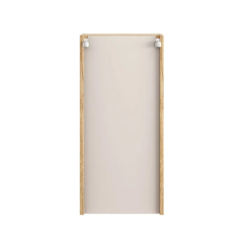 Demi-colonne 1 porte Elora Beige et Bois