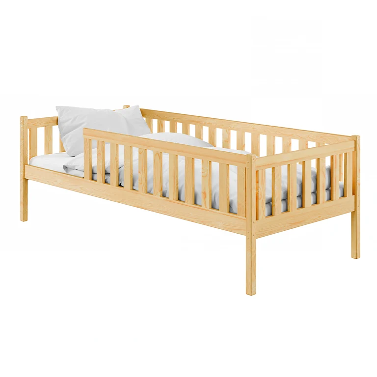 Lit 90x200 sommier inclus Antoine Bois