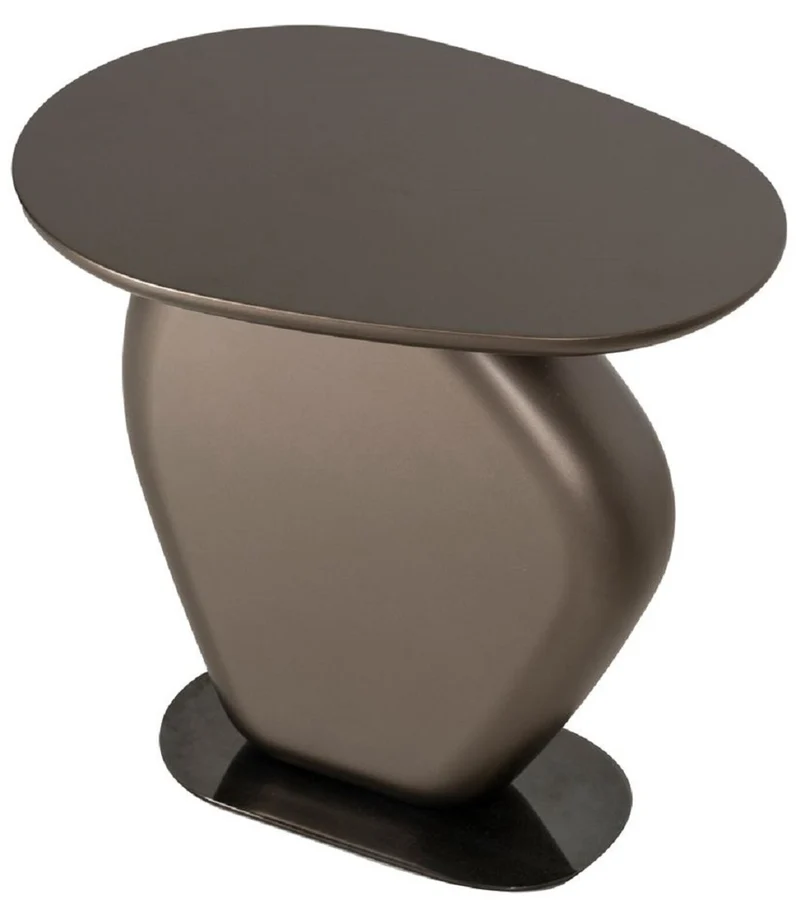 Casa Padrino Luxus Wohnzimmer Beistelltisch Bronze H. 55 cm - Hotel Tisch - Wohnzimmer Möbel - Hotel Möbel - Luxus Qualität