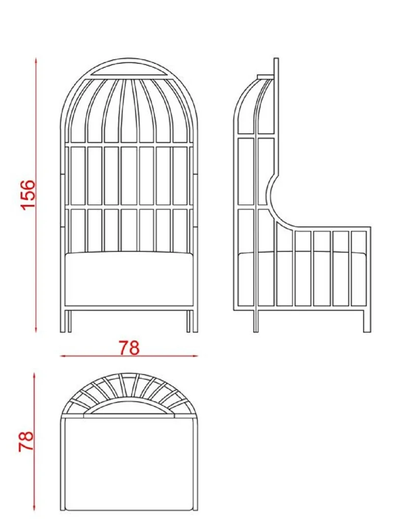 Casa Padrino Luxus Sessel Grau / Gold 78 x 78 x H. 156 cm - Wohnzimmer Sessel - Hotel Sessel - Wohnzimmer Möbel - Hotel Möbel - Luxus Möbel