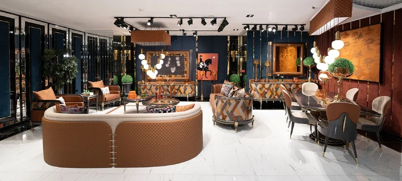 Casa Padrino Luxus Art Deco Beistelltisch Grau / Mehrfarbig / Gold - Massivholz Wohnzimmer Beistelltisch - Art Deco Wohnzimmer Möbel - Luxus Wohnzimmer Möbel