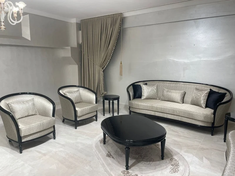 Casa Padrino Luxus Barock Sofa Gold / Schwarz - Barockstil Wohnzimmer Sofa - Barockstil Wohnzimmer Möbel - Luxus Möbel im Barockstil - Barock Einrichtung - Edel & Prunkvoll