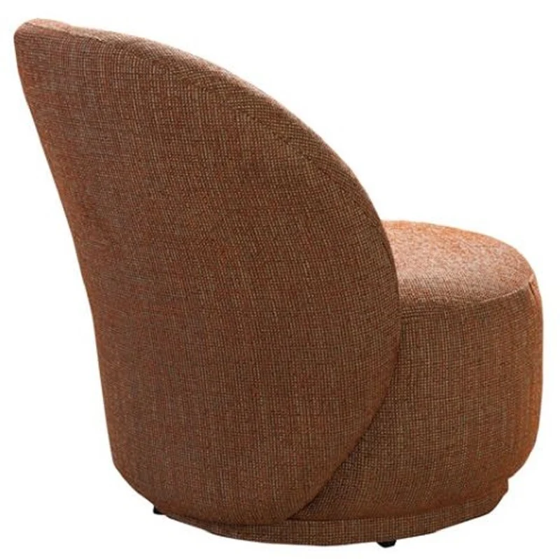 Casa Padrino Luxus Drehsessel Braun 75 x 90 x H. 85 cm - Wohnzimmer Sessel - Hotel Sessel - Wohnzimmer Möbel - Hotel Möbel - Luxus Möbel