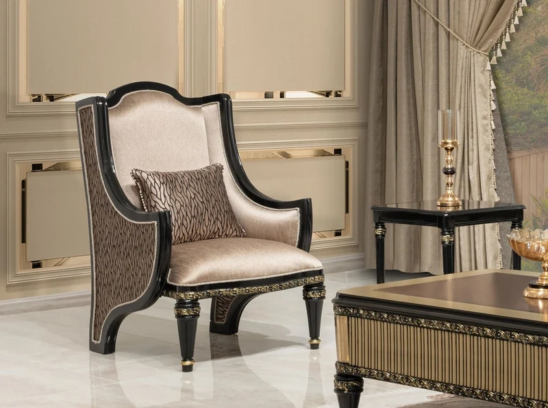 Casa Padrino Luxus Barock Couchtisch Braun / Schwarz / Gold - Prunkvoller Wohnzimmertisch im Barockstil - Barockstil Wohnzimmer Möbel - Barock Einrichtung - Barock Möbel - Luxus Möbel im Barockstil