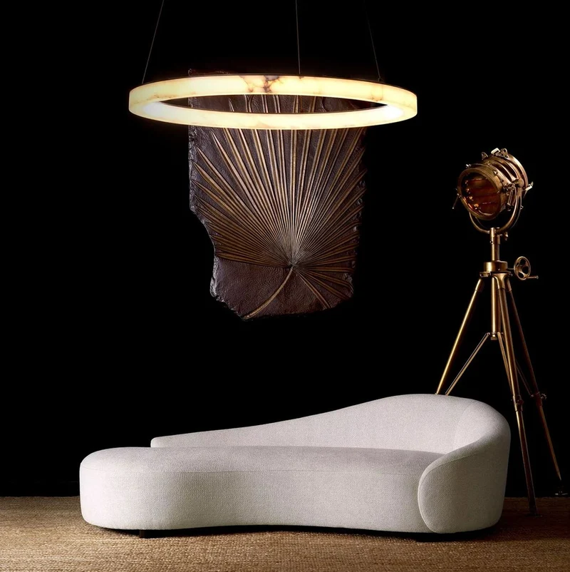 Casa Padrino Luxus Wanddeko Objekt Palmenblatt Bronze / Vintage Messing 122 x 5,5 x H. 170 cm - Wohnzimmer Deko - Hotel Deko - Deko Accessoires - Luxus Möbel - Luxus Qualität