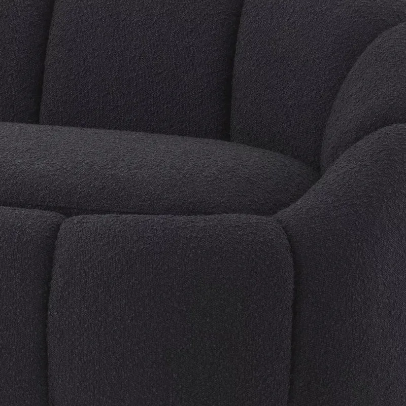 Casa Padrino Luxus Sofa Schwarz / Messingfarben 230 x 80 x H. 71 cm - Wohnzimmer & Hotel Sofa - Wohnzimmer & Hotel Möbel - Luxus Qualität