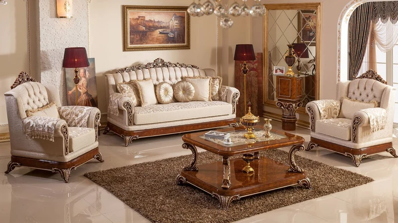 Casa Padrino Luxus Barock Sessel Gold / Braun / Bronzefarben - Prunkvoller Wohnzimmer Sessel mit elegantem Muster - Barock Wohnzimmer & Hotel Möbel - Edel & Prunkvoll