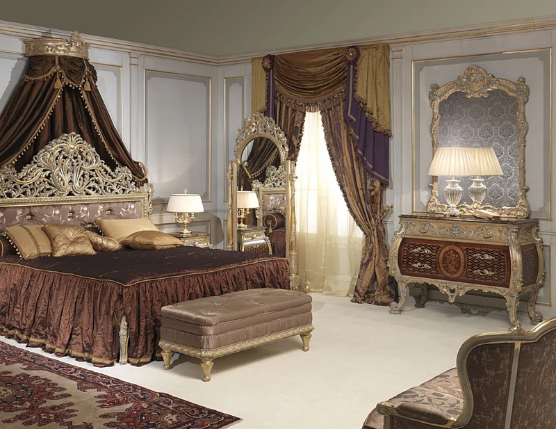 Casa Padrino Luxus Barock Kommode mit Spiegel Braun / Schwarz / Gold - Barock Spiegelkommode - Prunkvolle Barock Möbel - Hotel Möbel - Schloss Möbel - Luxus Qualität - Made in Italy