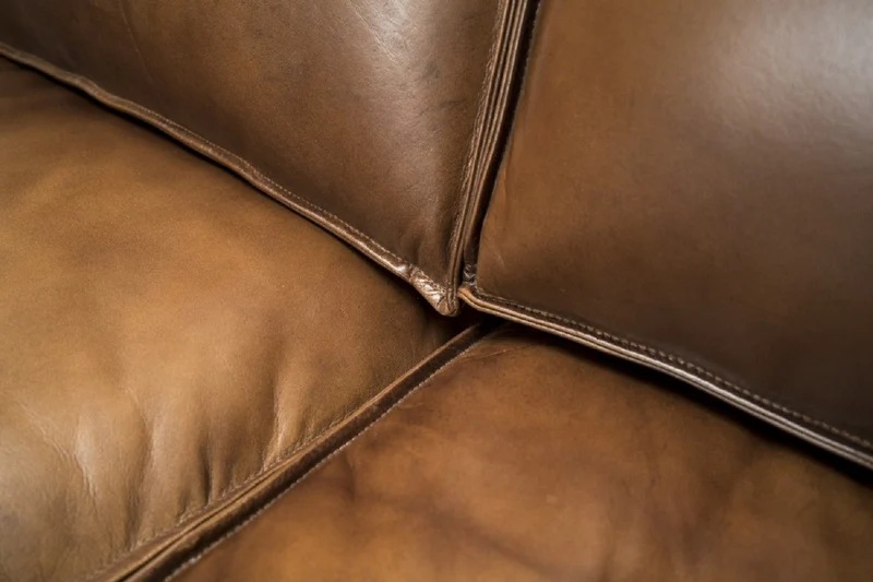Casa Padrino Luxus Echtleder Wohnzimmer Set - Verschiedene Farben - 2 Sofas & 2 Sessel - Wohnzimmer Leder Möbel - Luxus Qualität