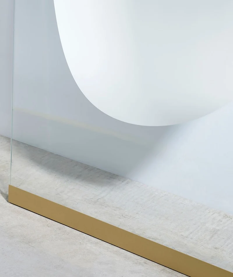 Casa Padrino Designer Spiegel Gold 71 x H. 178 cm - Eleganter Wandspiegel - Luxus Kollektion