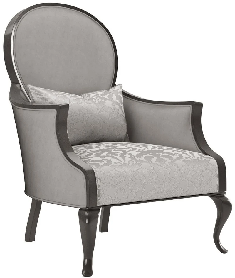 Casa Padrino Luxus Barock Wohnzimmer Set Silber / Grau / Schwarz - 2 Sofas & 2 Sessel & 1 Couchtisch & 2 Beistelltische - Wohnzimmermöbel im Barockstil - Edle Barock Möbel