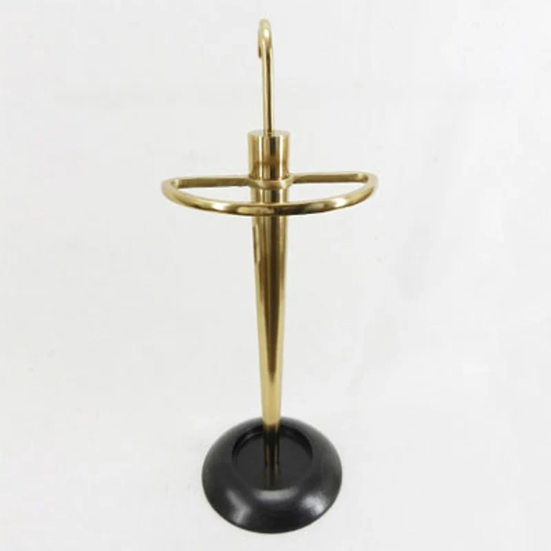 Casa Padrino Jugendstil Messing Schirmständer Gold / Schwarz - Hotel & Restaurant Accessoires