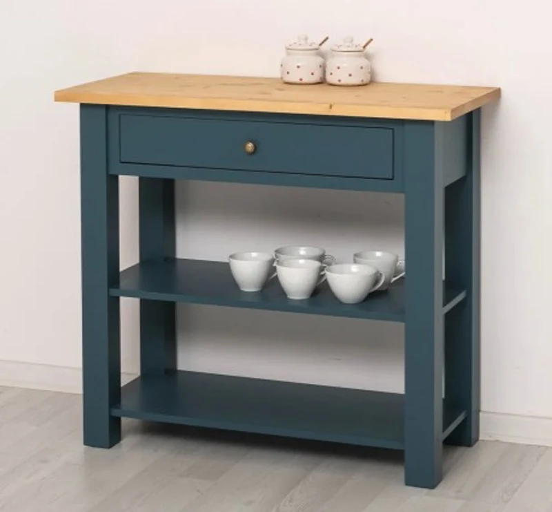 Casa Padrino Konsole im Landhausstil mit 1 Schublade, 100 x 45 x 89 cm