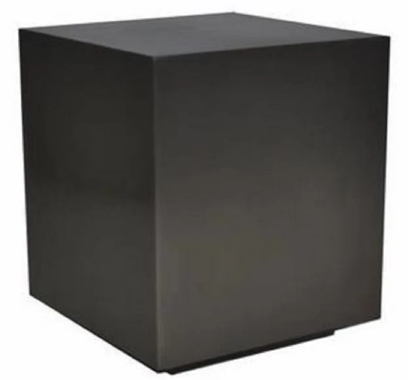 Casa Padrino Luxus Beistelltisch Anthrazit 48 x 48 x H. 55 cm - Wohnzimmermöbel - Luxus Kollektion