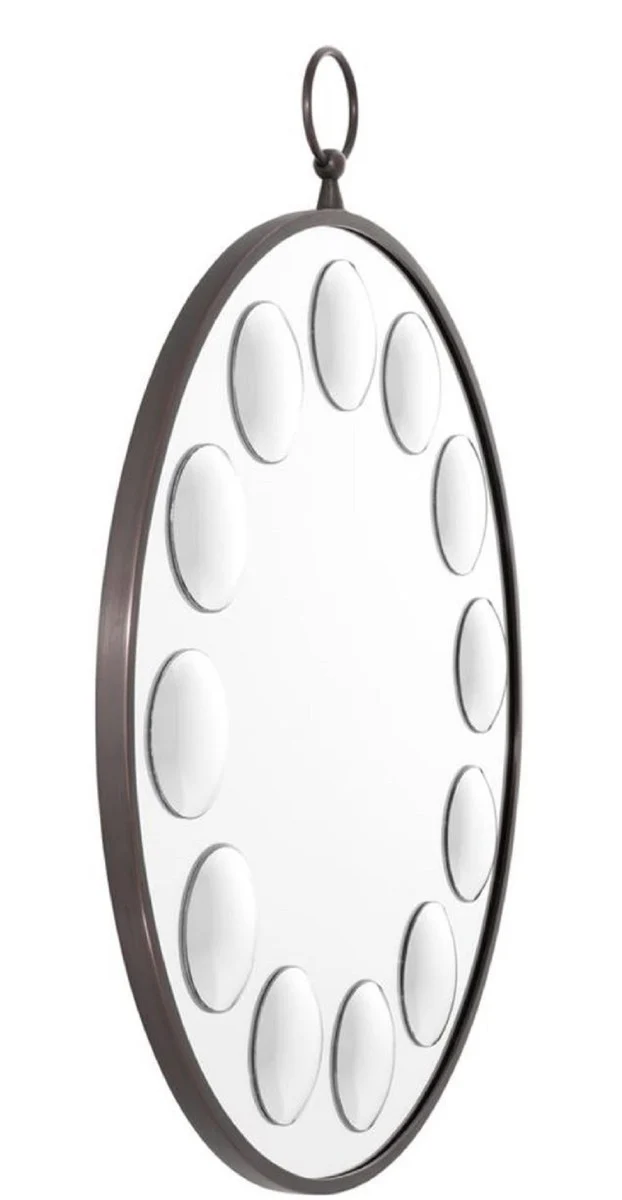 Casa Padrino Luxus Spiegel / Wandspiegel Bronze 60 x 3 x H. 70 cm - Luxus Deko Accessoires