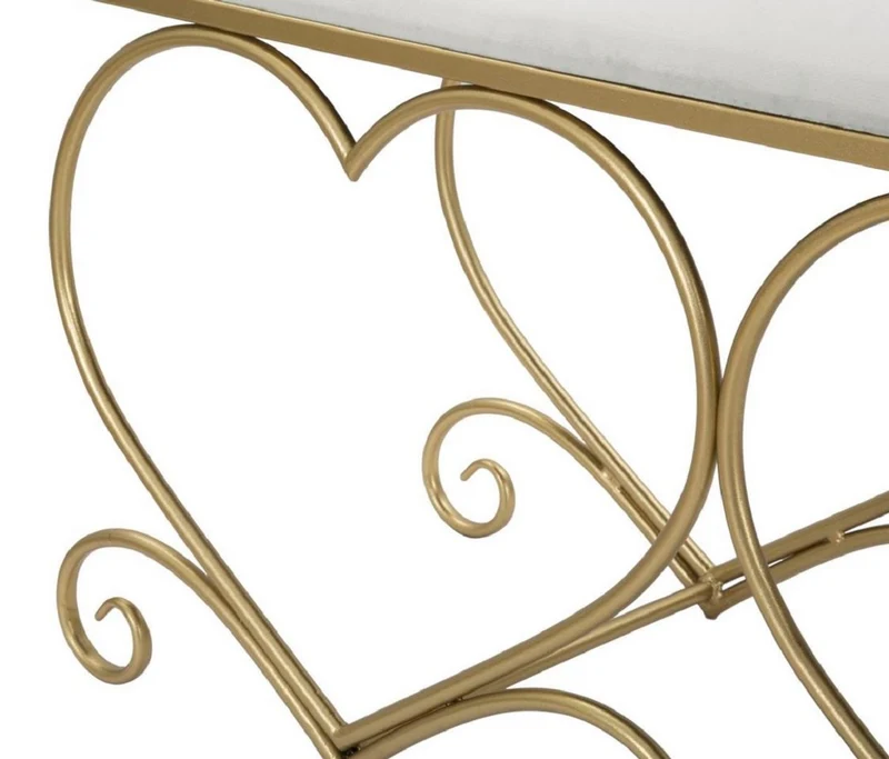 Casa Padrino Luxus Sitzbank Creme / Gold 105 cm - Wohnzimmer & Schlafzimmer Möbel
