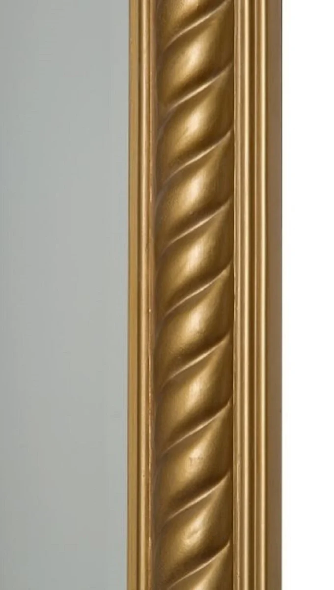 Casa Padrino Barock Spiegel / Wandspiegel Antik Gold 62 x H. 82 cm - Möbel im Barockstil