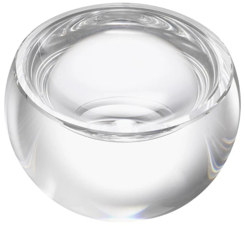 Casa Padrino Luxus Kristallglas Schüssel Ø 15 x H. 9,5 cm - Luxus Kollektion
