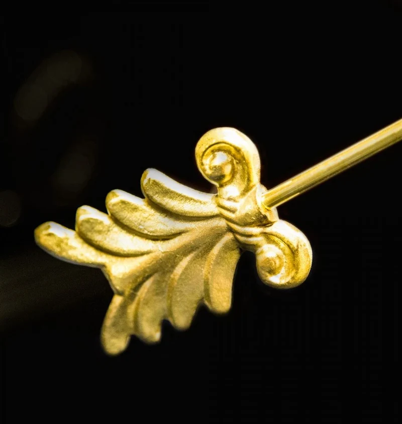 Casa Padrino Sonnenuhr Gold / Kupfer Ø 50 x H. 60 cm - Nostalgische Garten Deko