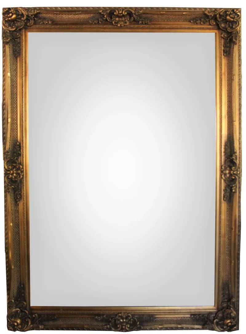 Casa Padrino Luxus Antikstil Spiegel 155 x H. 210 cm - Barock Wandspiegel