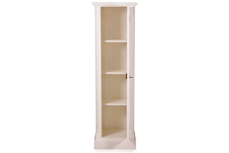 Casa Padrino Landhausstil Aktenschrank Weiß 50 x 40 x H. 166 cm - Landhausstil Möbel