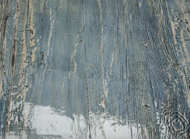 Casa Padrino Landhausstil Couchtisch aus Kiefernholz im Antik Stil Blau 140 x 54 x H. 43 cm
