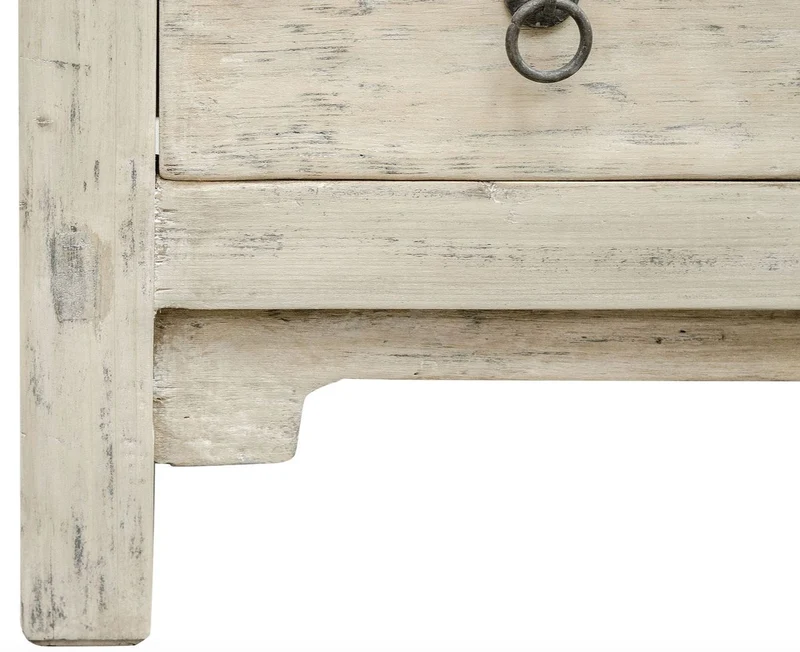 Casa Padrino Landhausstil Schrank aus Kiefernholz Naturfarben 75 x 40 x H. 180 cm