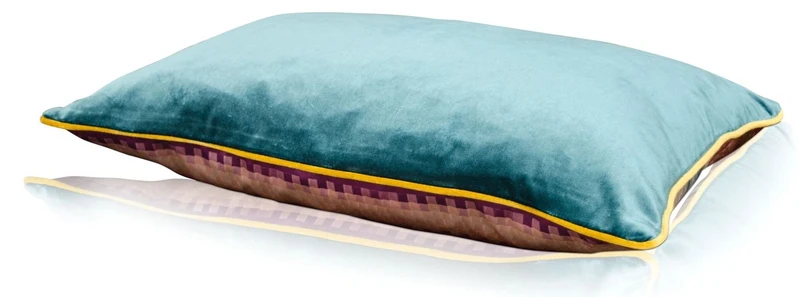 Casa Padrino Wohnzimmer Deko Kissen 2er Set Mehrfarbig 60 x 40 cm - Luxus Kollektion