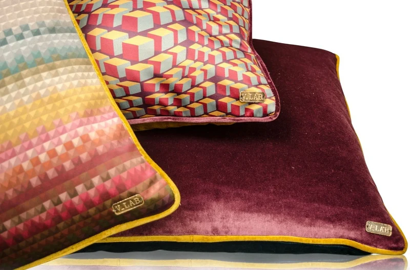 Casa Padrino Wohnzimmer Deko Kissen 3er Set Mehrfarbig - Luxus Kollektion