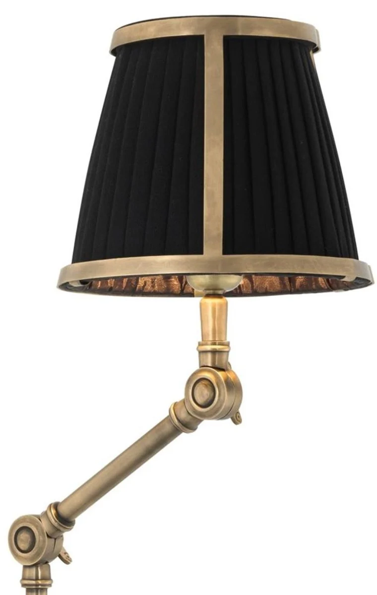 Casa Padrino Luxus Wandleuchte Antik Messing 29 x 17 x H. 77 cm - Hotel Restaurant Kollektion