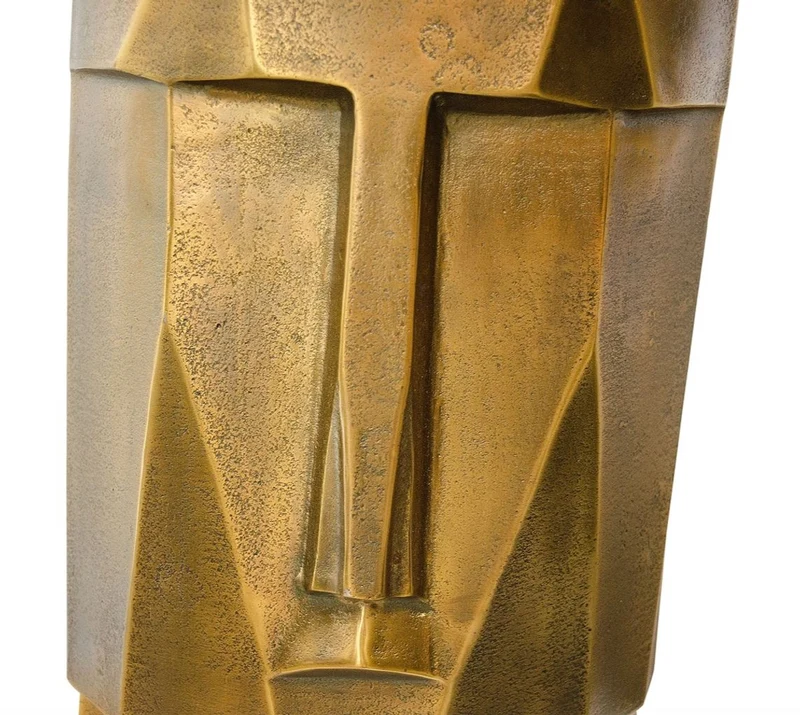 Casa Padrino Luxus Tischlampe in antik messing mit ockerfarbenen Lampenschirm 60,5 x H. 75 cm - Hotel Restaurant Lampen