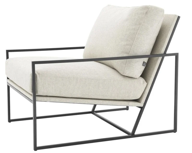 Casa Padrino Luxus Hotel Club Sessel 66 x 87 x H. 68 cm - Luxus Kollektion
