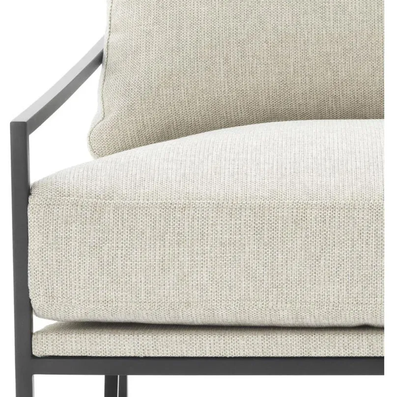Casa Padrino Luxus Hotel Club Sessel 66 x 87 x H. 68 cm - Luxus Kollektion
