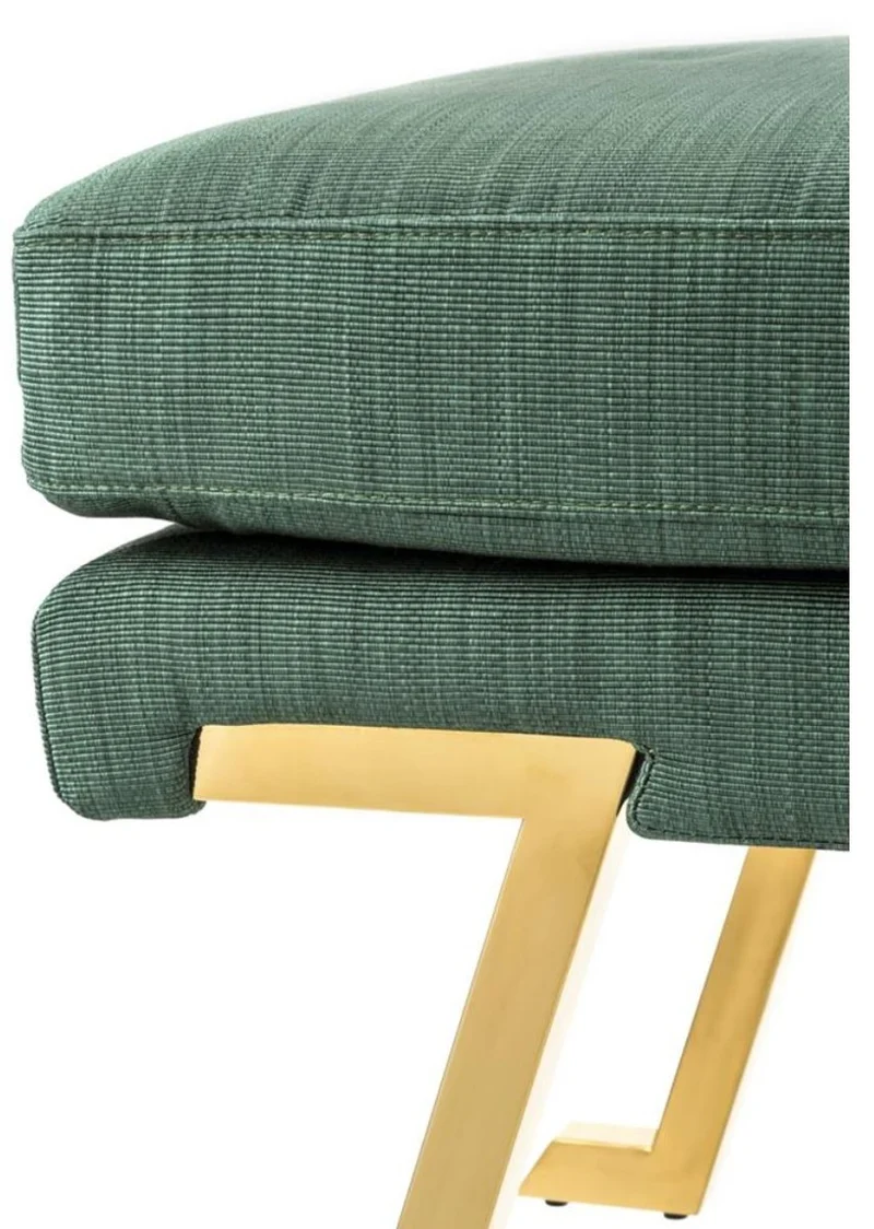 Casa Padrino Luxus Hotel Hocker 60 x 46 x H. 50 cm - Designer Sitzhocker