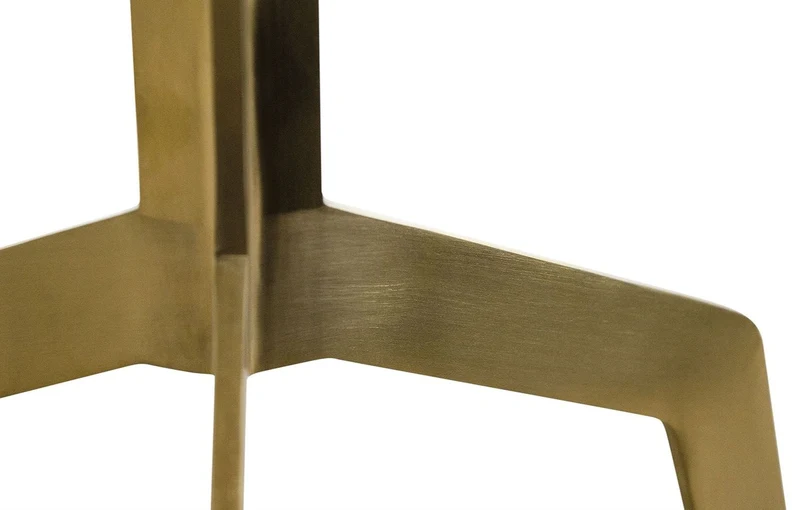 Casa Padrino Luxus Beistelltisch Gold 50 x H. 60 cm - Wohnzimmermöbel