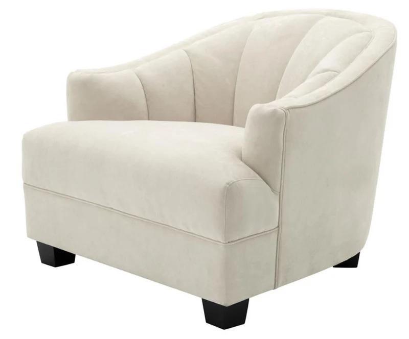 Casa Padrino Wohnzimmer Sessel 93 x 90 x H. 75 cm - Luxus Möbel