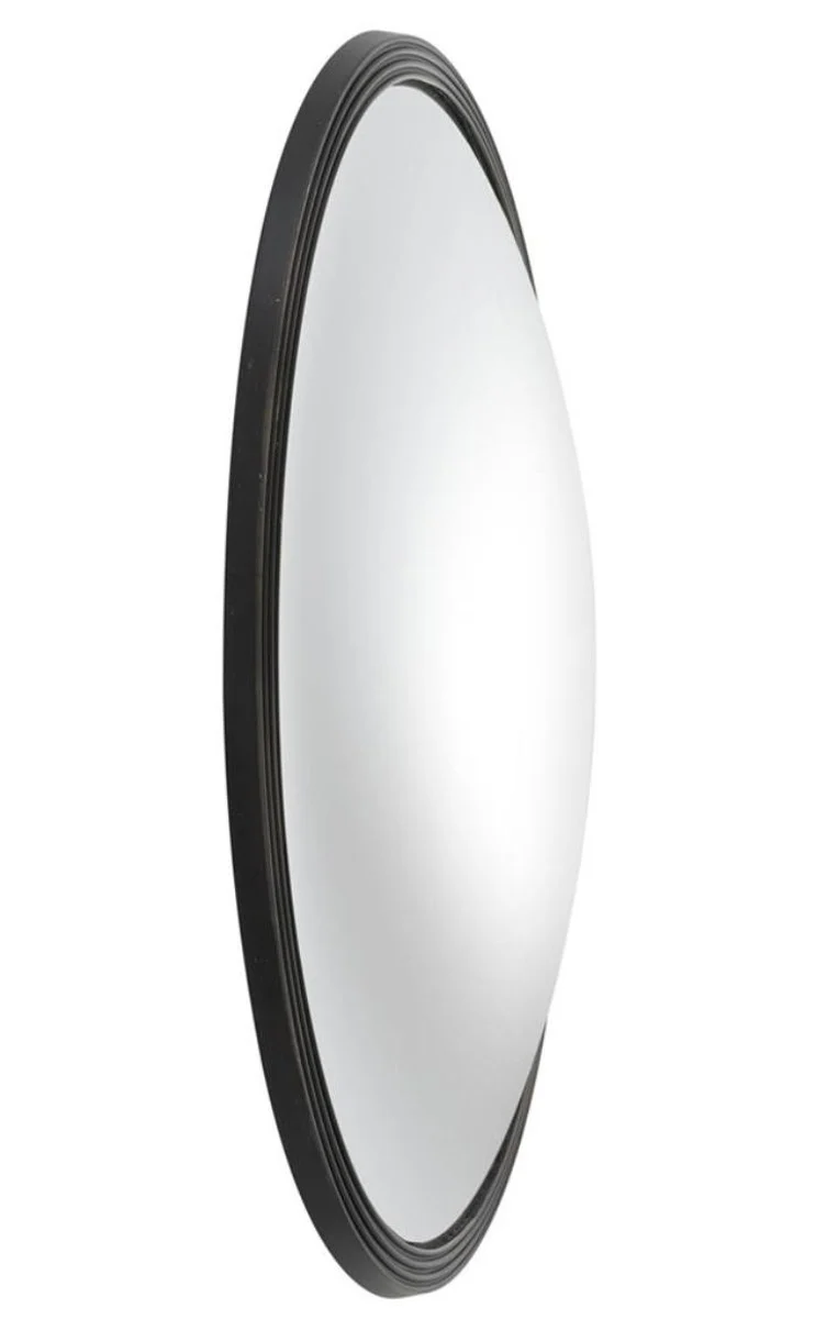 Casa Padrino Wandspiegel Antik Bronze Durchmesser 91 cm - Luxus Spiegel