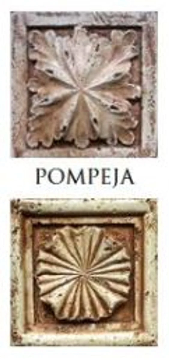 Casa Padrino Barock Kunststein Säule / Blumensäule 23 x 23 x H. 73 cm - Verschiedene Farben - Antik Stil Gartensäule