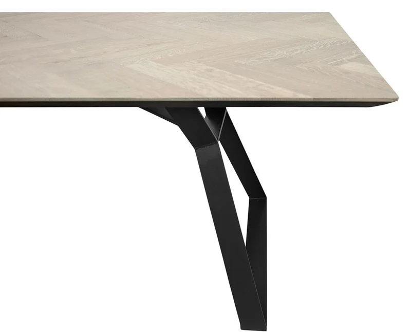 Casa Padrino Esstisch 200 x 100 x H. 76,5 cm - Luxus Esszimmermöbel