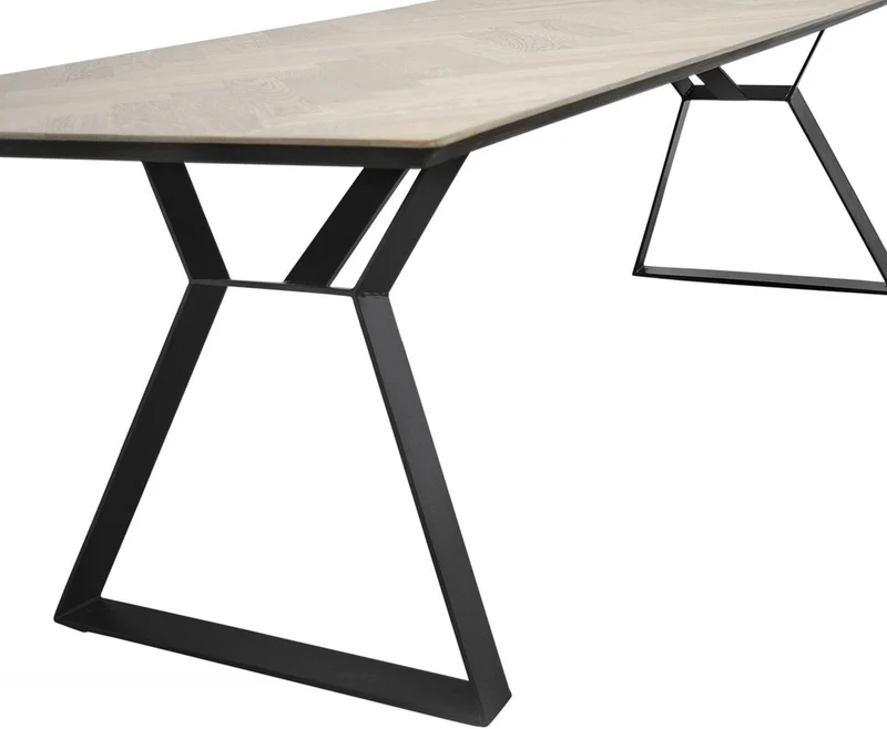 Casa Padrino Esstisch 200 x 100 x H. 76,5 cm - Luxus Esszimmermöbel