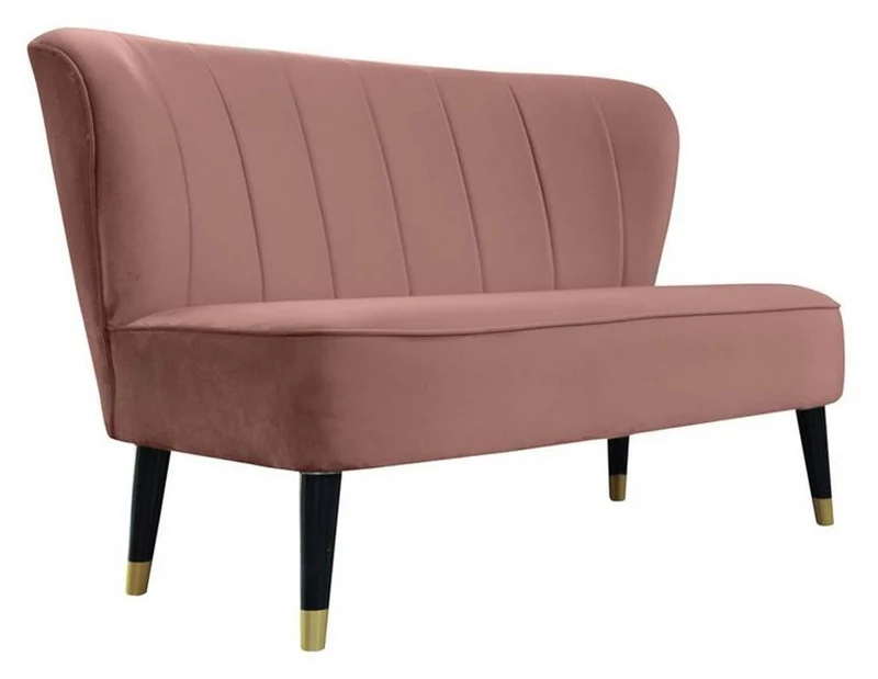 Casa Padrino Luxus Neo Classical Sofa 131cm - Luxus Qualität - ALLE FARBEN - 60er Sixties 50er Fifties